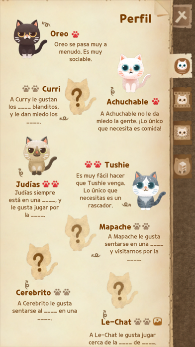 Captura de Pantalla del Juego Secret Cat Forest