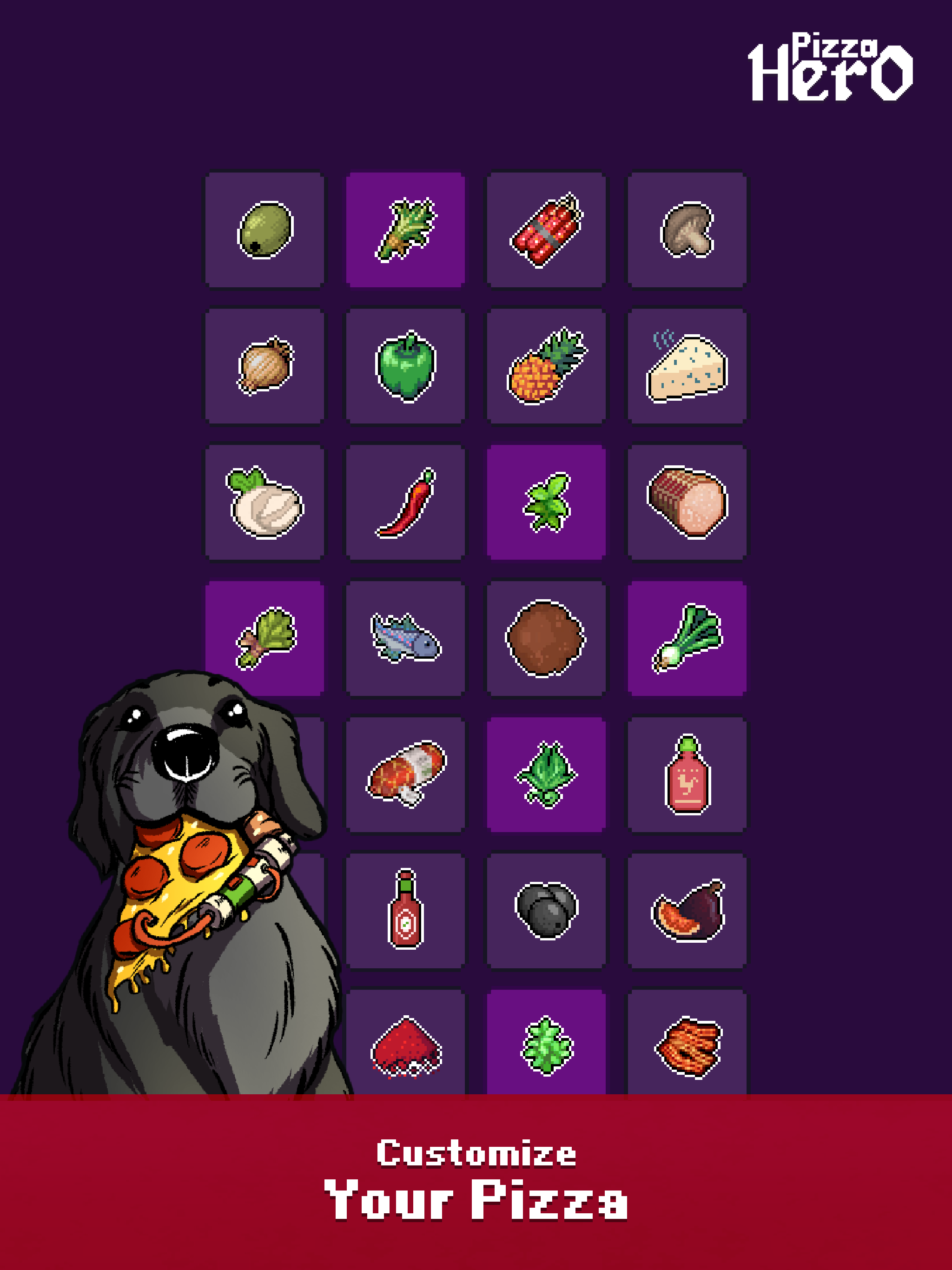 Pizza Hero screenshot game