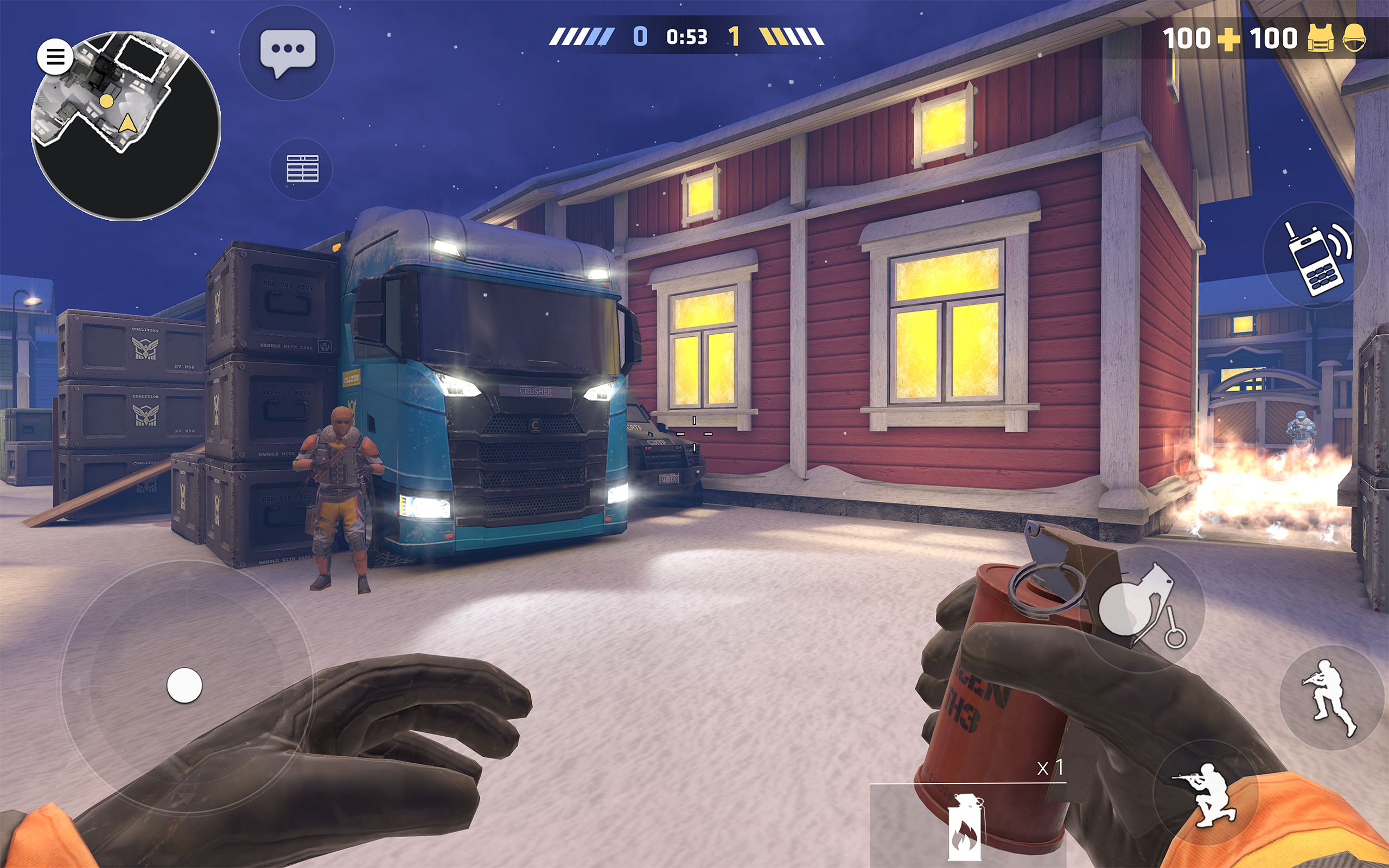 Critical Ops: Multiplayer FPS ゲームのスクリーンショット