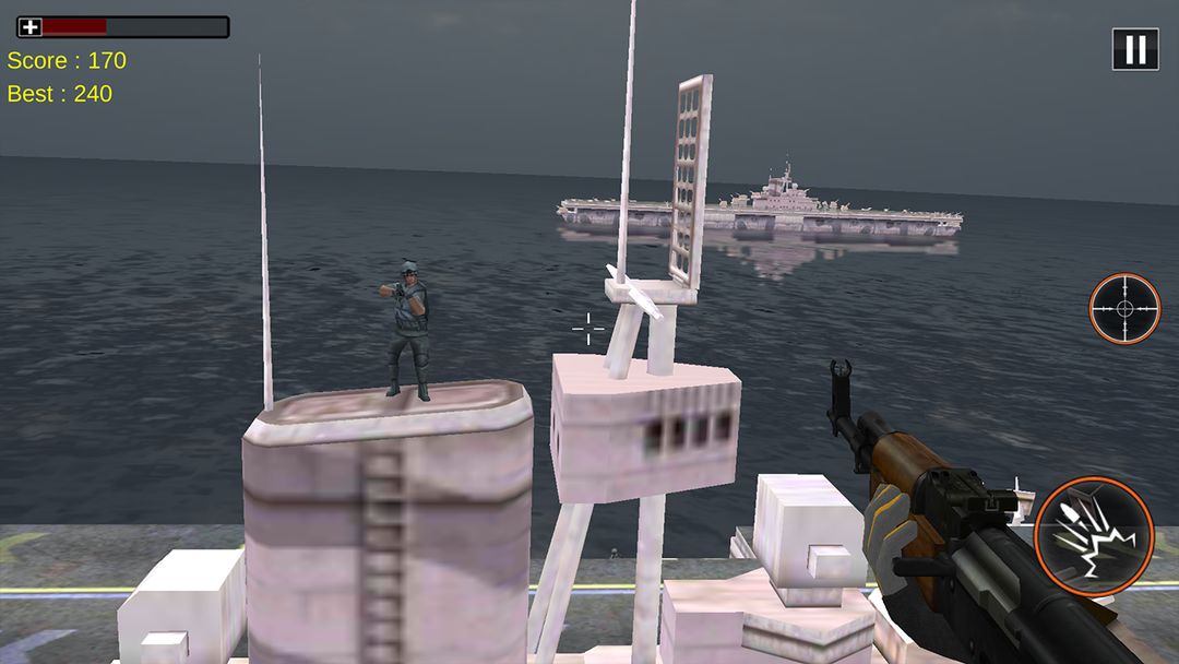 Navy Gunner ภาพหน้าจอเกม