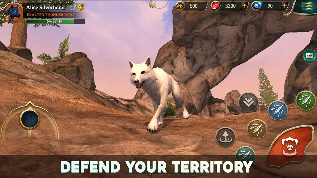 Wolf Tales - Wild Animal Sim遊戲截圖