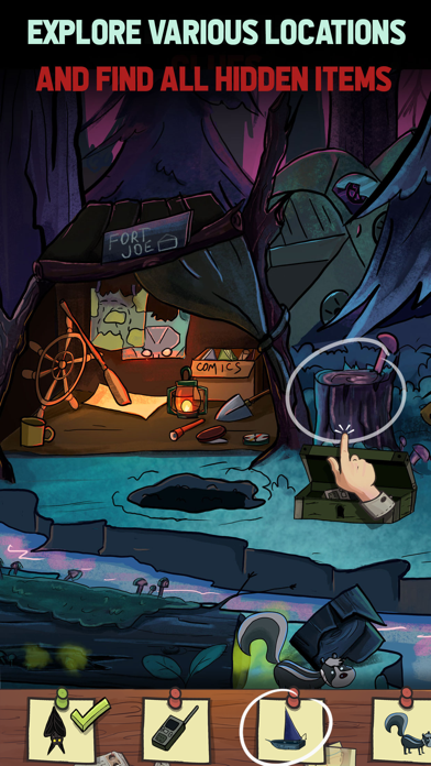 Find Joe : Unsolved Mystery ภาพหน้าจอเกม