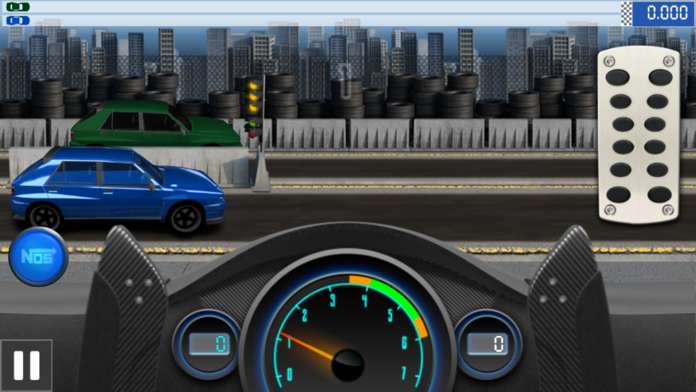 Cuplikan Layar Game Drag Racing Club - Car