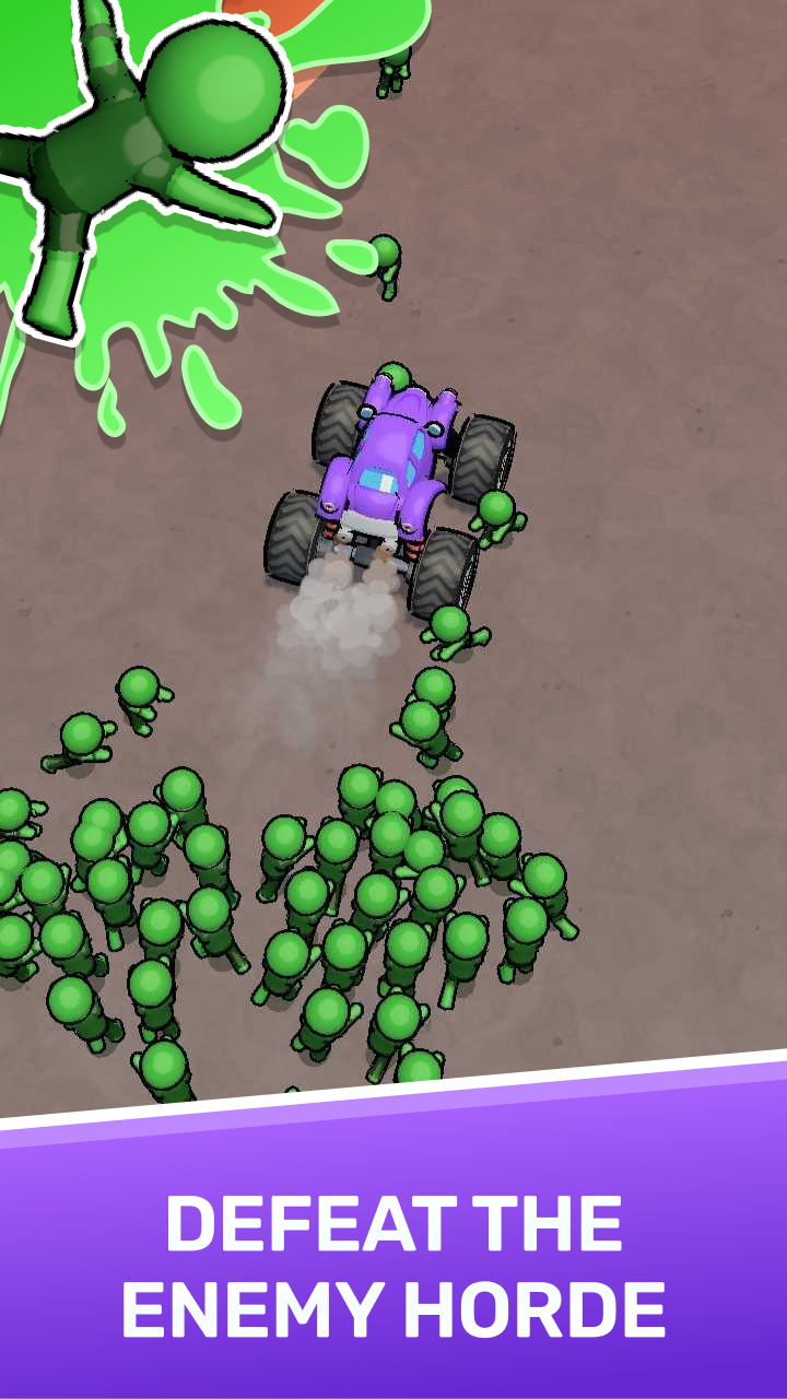 Zombie Smash Overdrive Game Screenshot