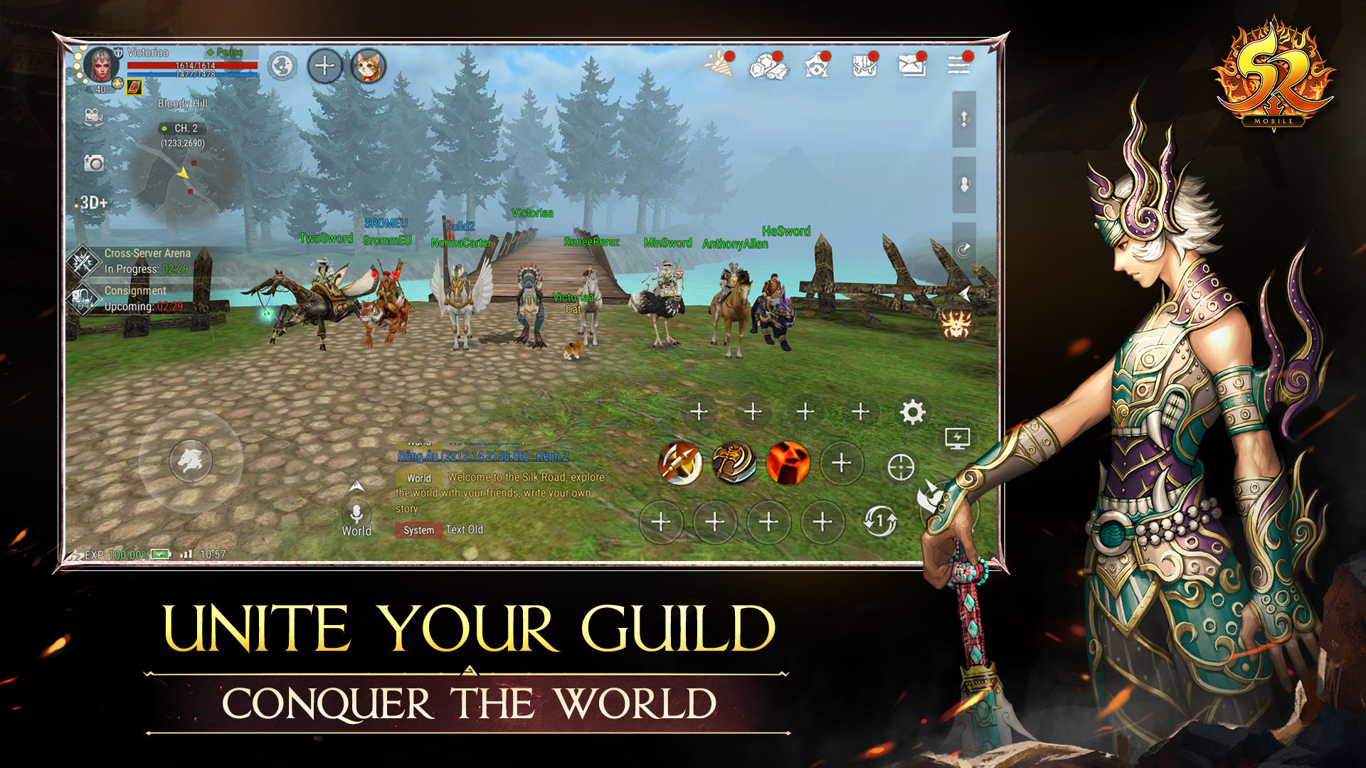 Silkroad Origin Mobile Game Screenshot