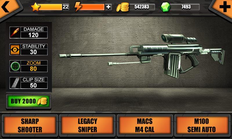 Stickman Shooter : Modern Warrior Game Screenshot