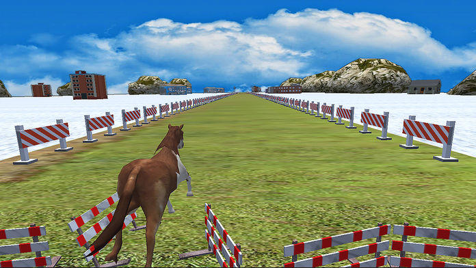 VR 野生 德比 骑马 - 马 种族 wild derby riding - horse race Game Screenshot
