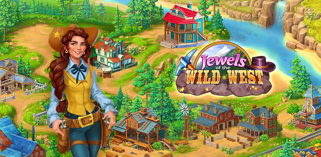 Banner of Jewels of the Wild West: Match gems & restore town 1.31.3100