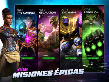 Captura de Pantalla del Juego Marvel Batalla de Superhéroes