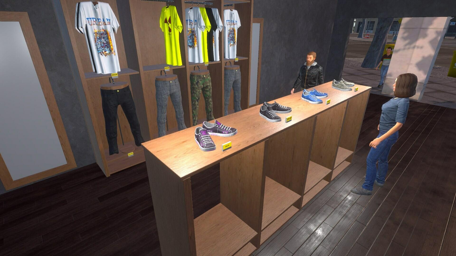 Clothing Store Simulator 게임 스크린샷