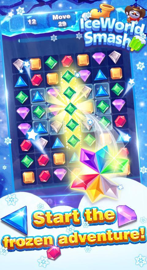 Ice World Smash Game Screenshot