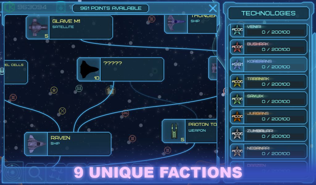 Screenshot of Event Horizon Space RPG