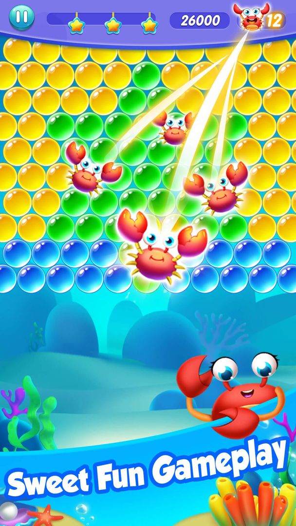 Bubble Shooter: Ocean Pop ภาพหน้าจอเกม
