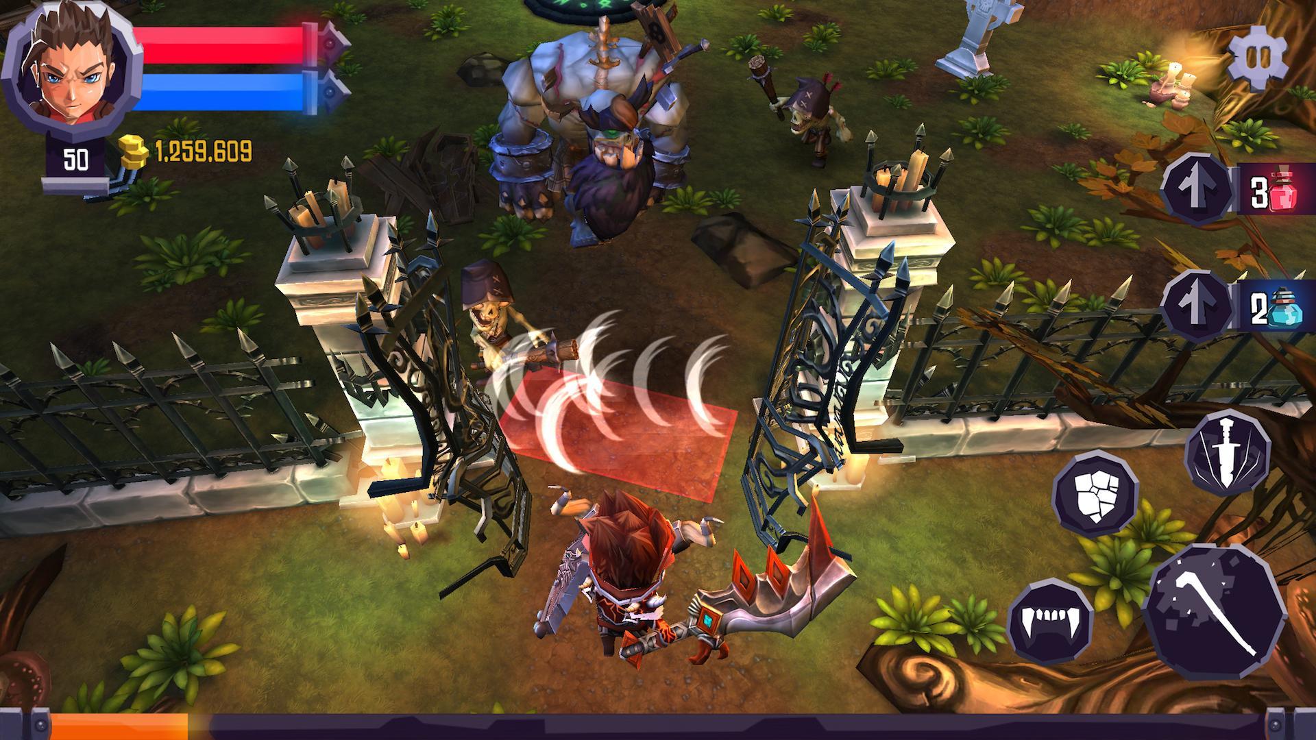 Heroes Curse screenshot game