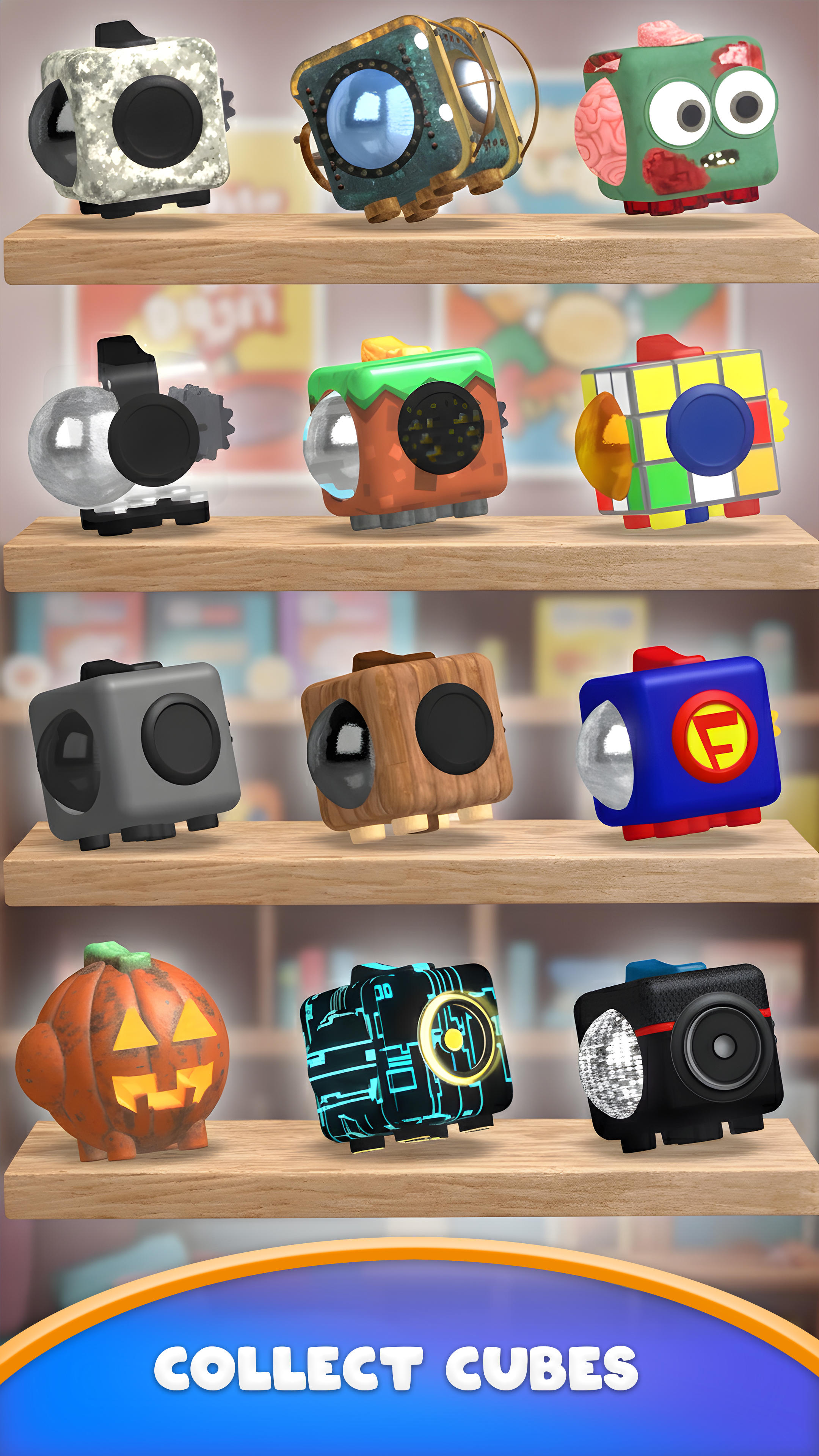 Fidget Cube 3D Game Screenshot