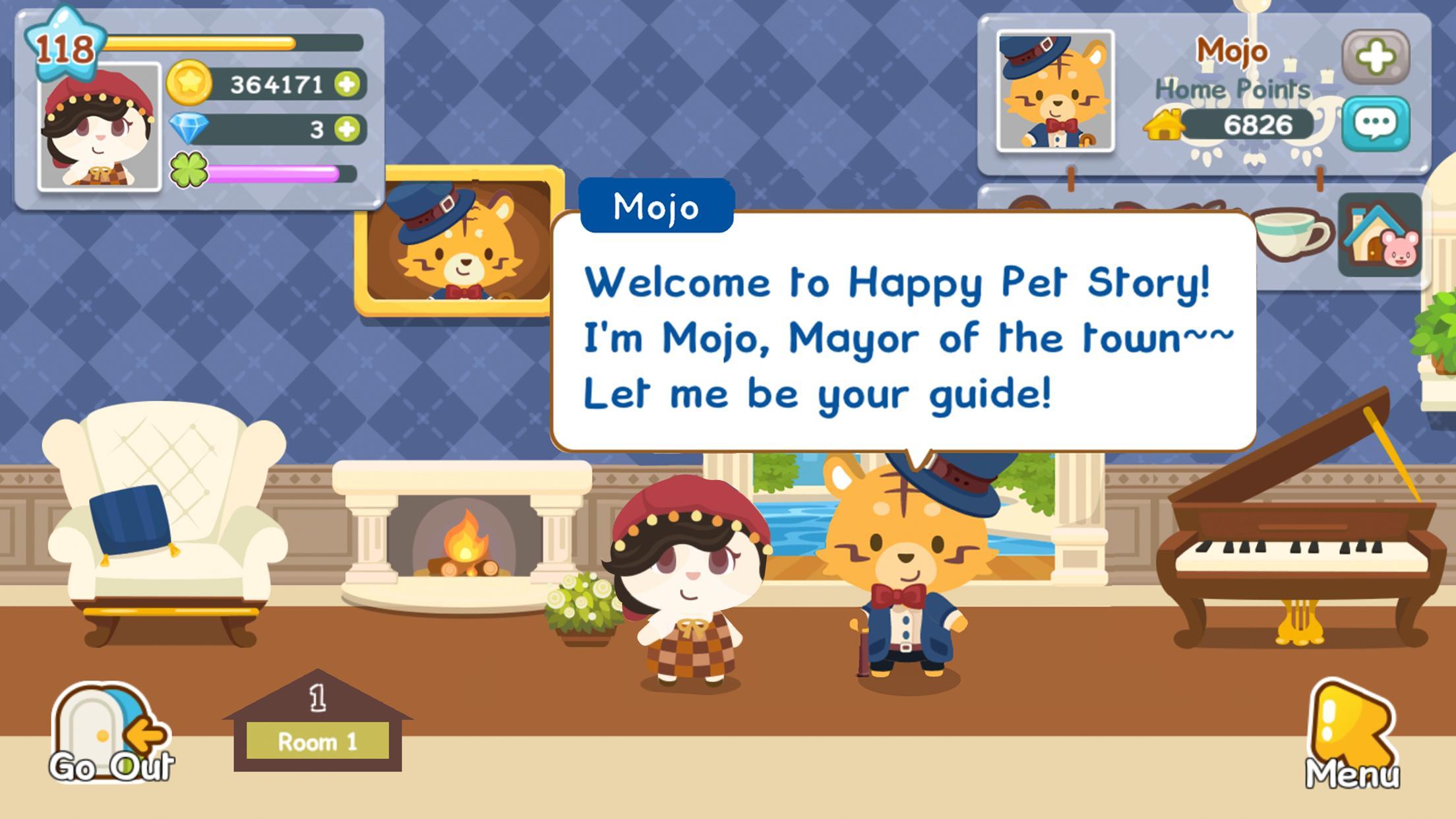 Happy Pet Story: Virtual Pet G Game Screenshot