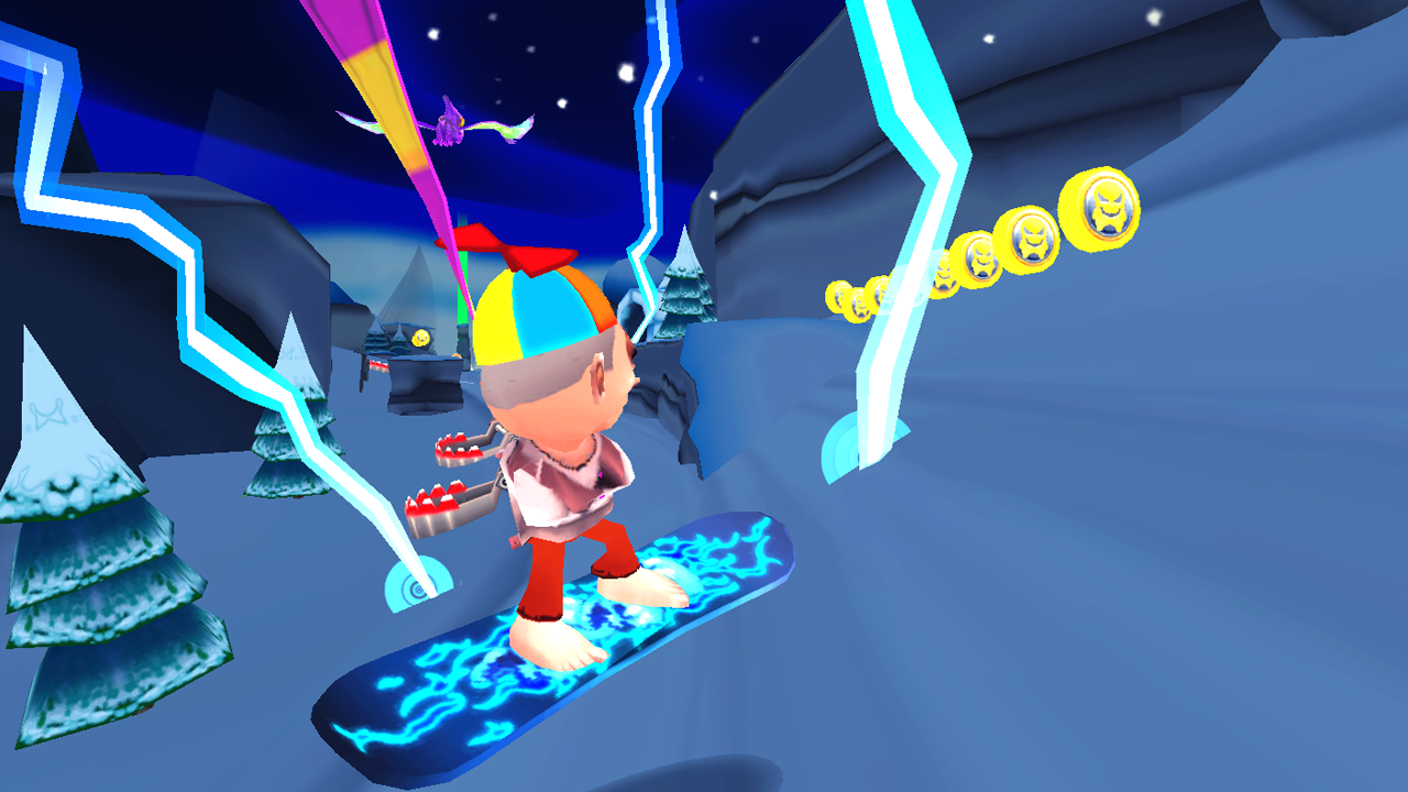 Skiing Fred Game Screenshot