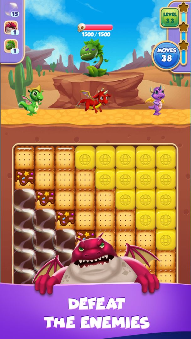 Wonder Dragons Blast screenshot game