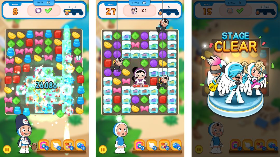 Screenshot of Yumi's Cells: The Puzzle