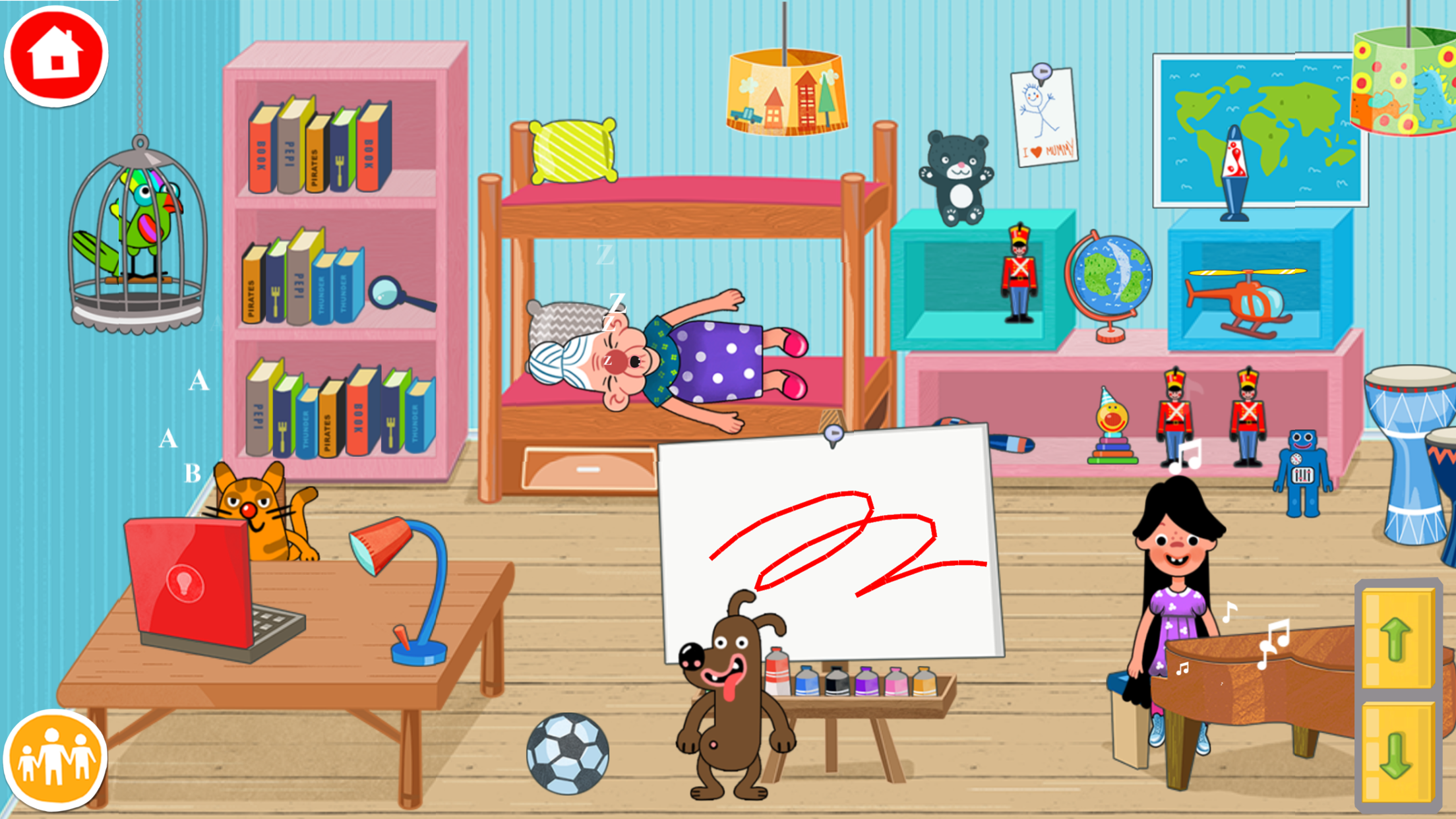 Pepi House: Happy Family Game Screenshot