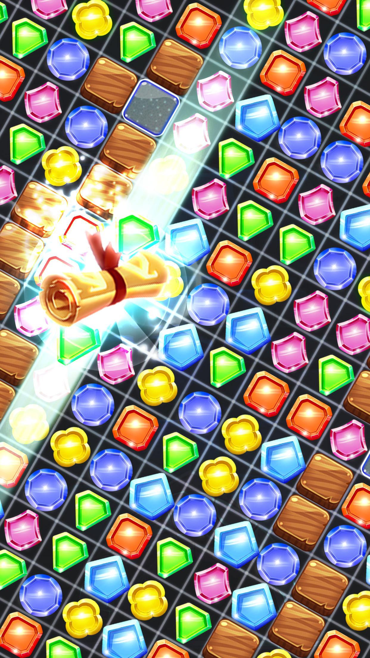 Diamond Cave Match 3 Game Screenshot