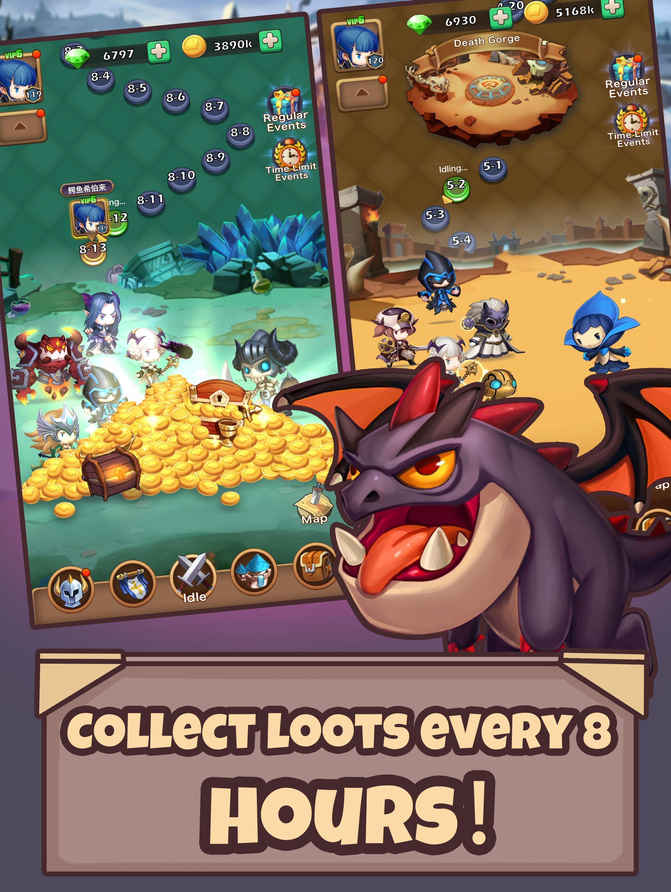 Idle Summoner-Fun Games Game Screenshot