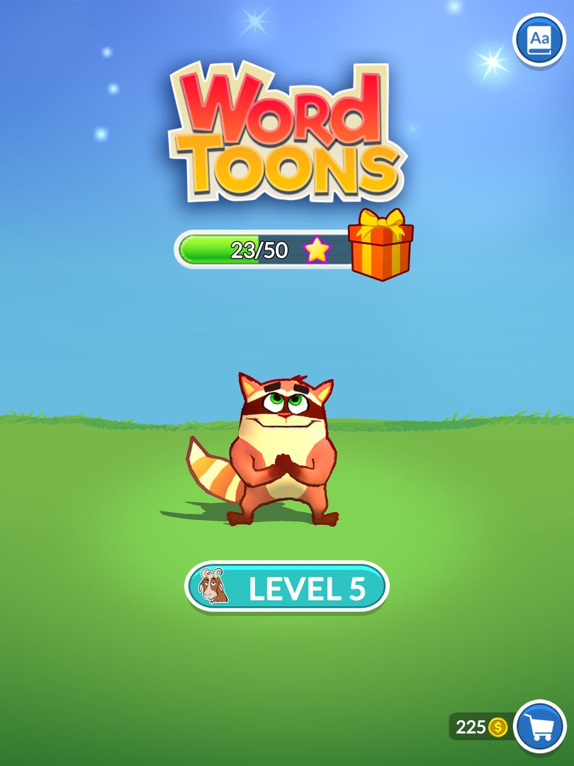 Word Toons screenshot game