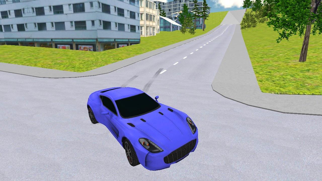 Screenshot of Super Car Racing Simulator