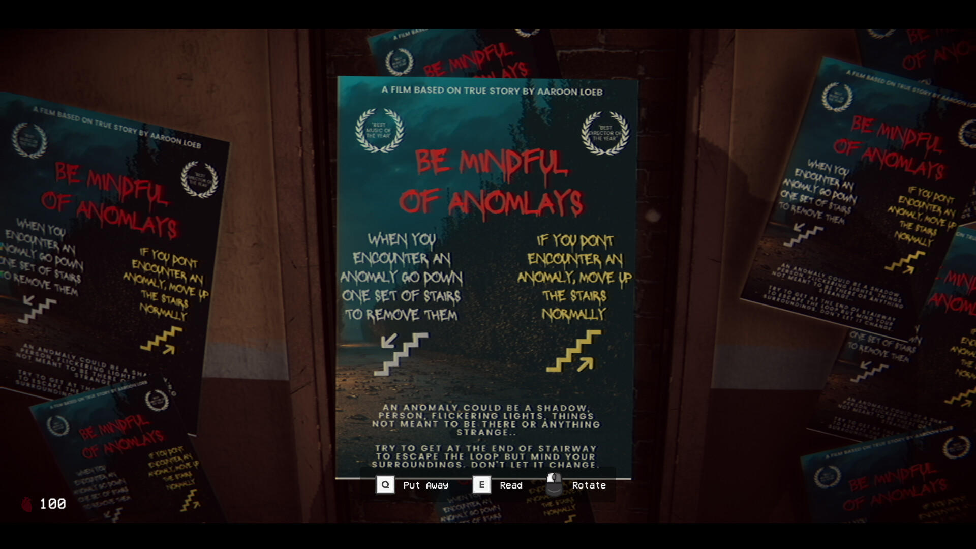 Screenshot of The Stairway 7 - Anomaly Hunt Loop Horror Game
