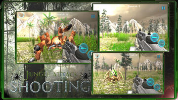 Jungle Attack Shooting Pro Game Screenshot