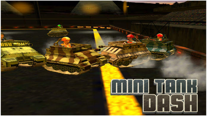Mini Tank Dash ( 3D Game ) Game Screenshot