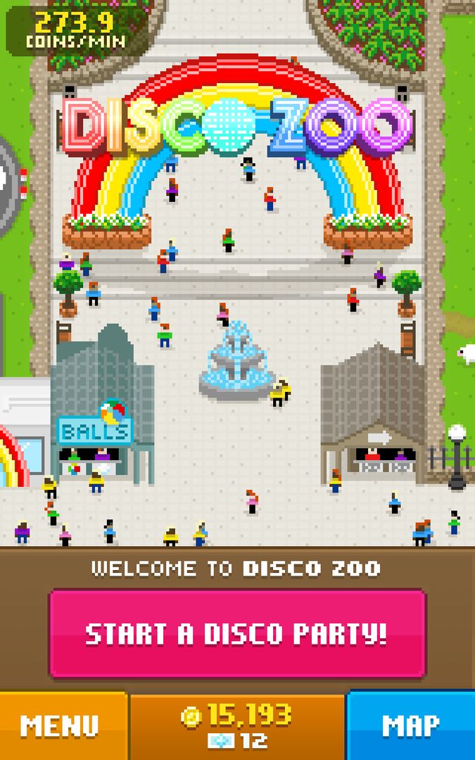 Disco Zoo 게임 스크린 샷