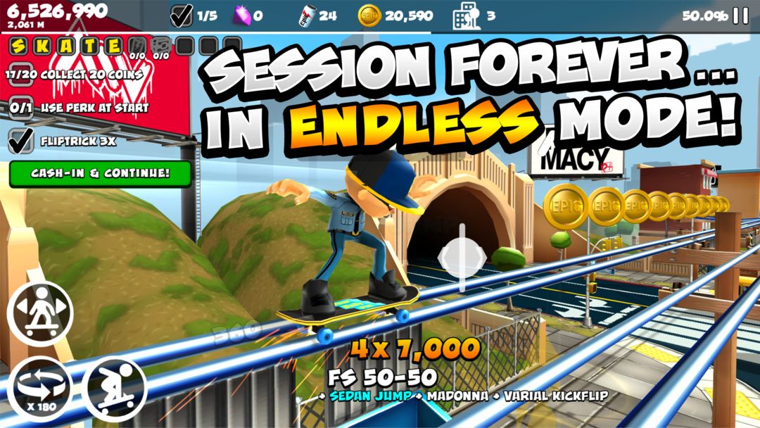 Epic Skater 2 screenshot game