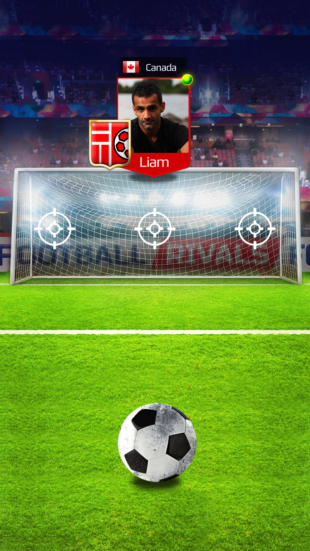 Cuplikan Layar Game Football Rivals: Soccer Clash