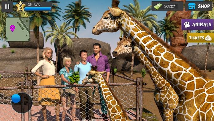 Zoo Animal Tycoon - Wildlife ภาพหน้าจอเกม