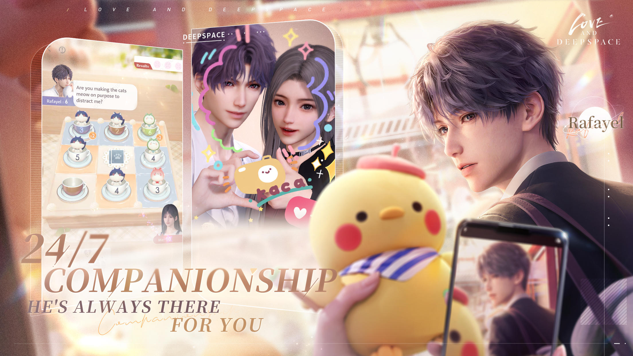 Screenshot of Love and Deepspace