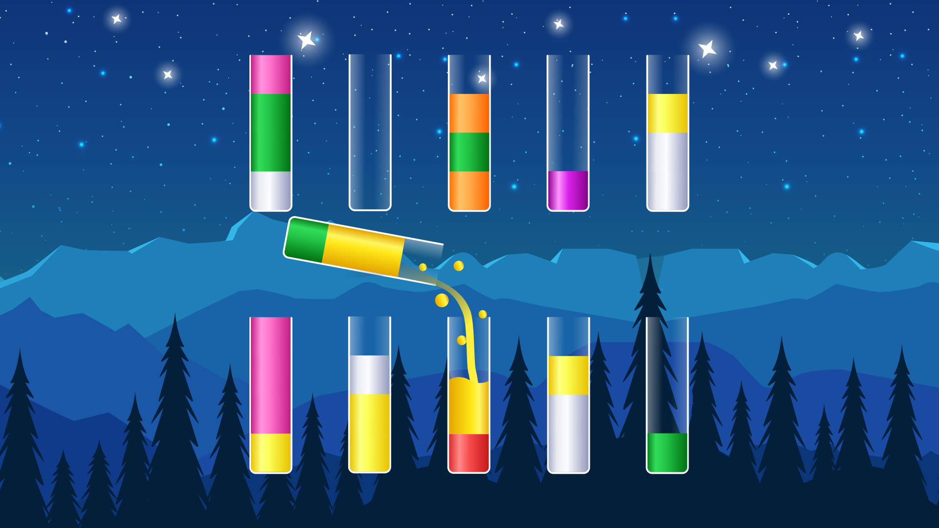 Water Sort Puzzle Color Game Game Screenshot