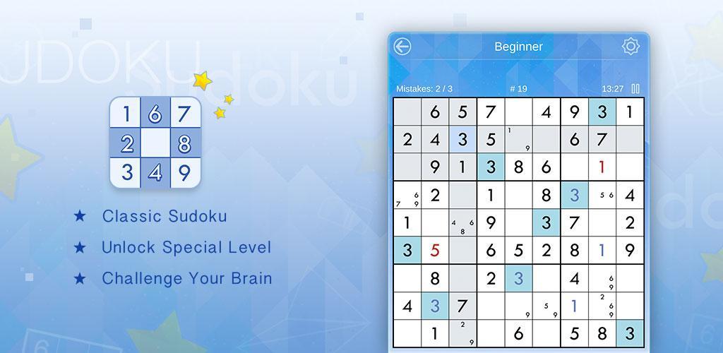 Banner of Sudoku - Puzzle Klasik Gratis & Offline 1.1.1