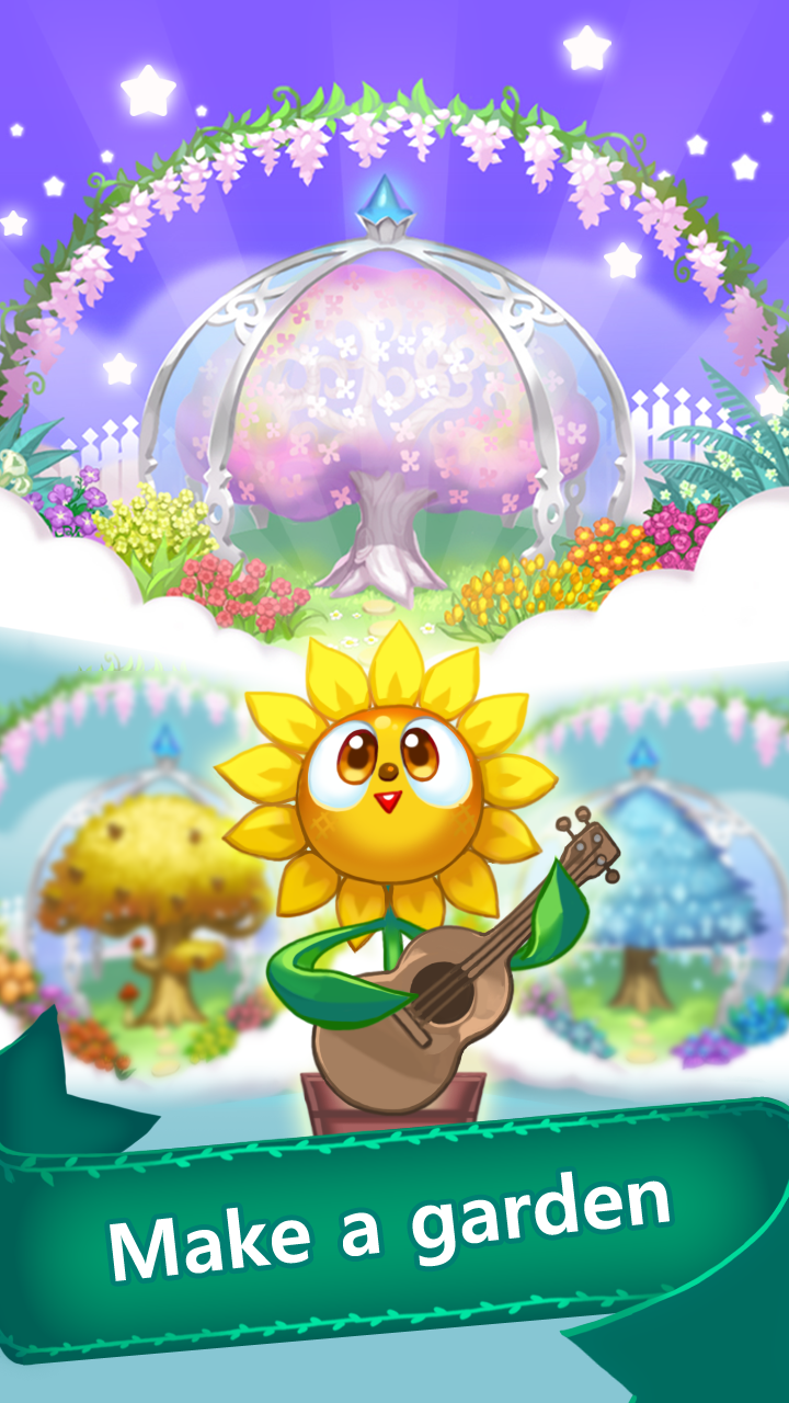 Jewel Garden : Match3 Puzzle Game Screenshot