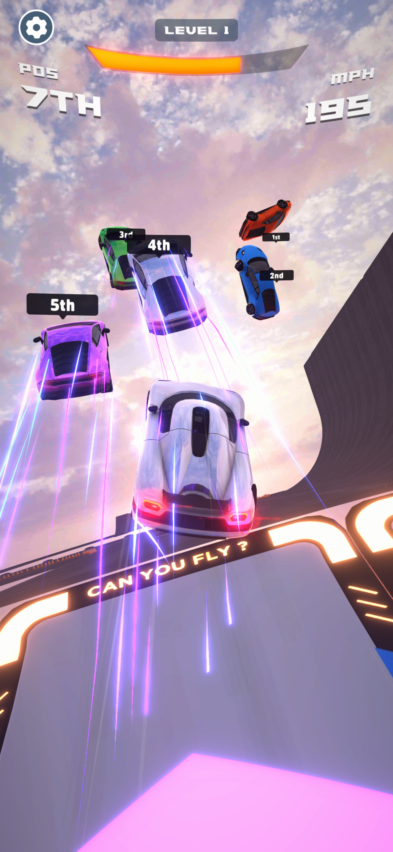 Screenshot of Race Mania!