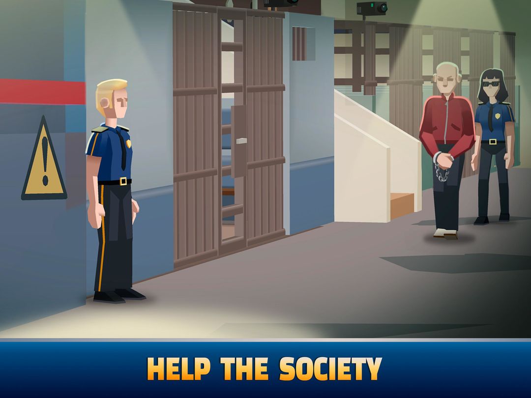 Screenshot of Idle Police Tycoon - Cops Game