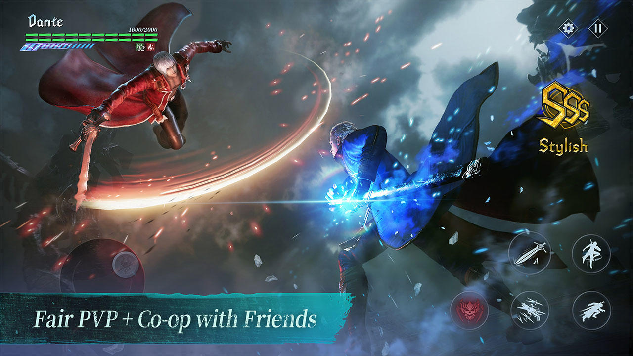 Devil May Cry: Peak of Combat Game Screenshot