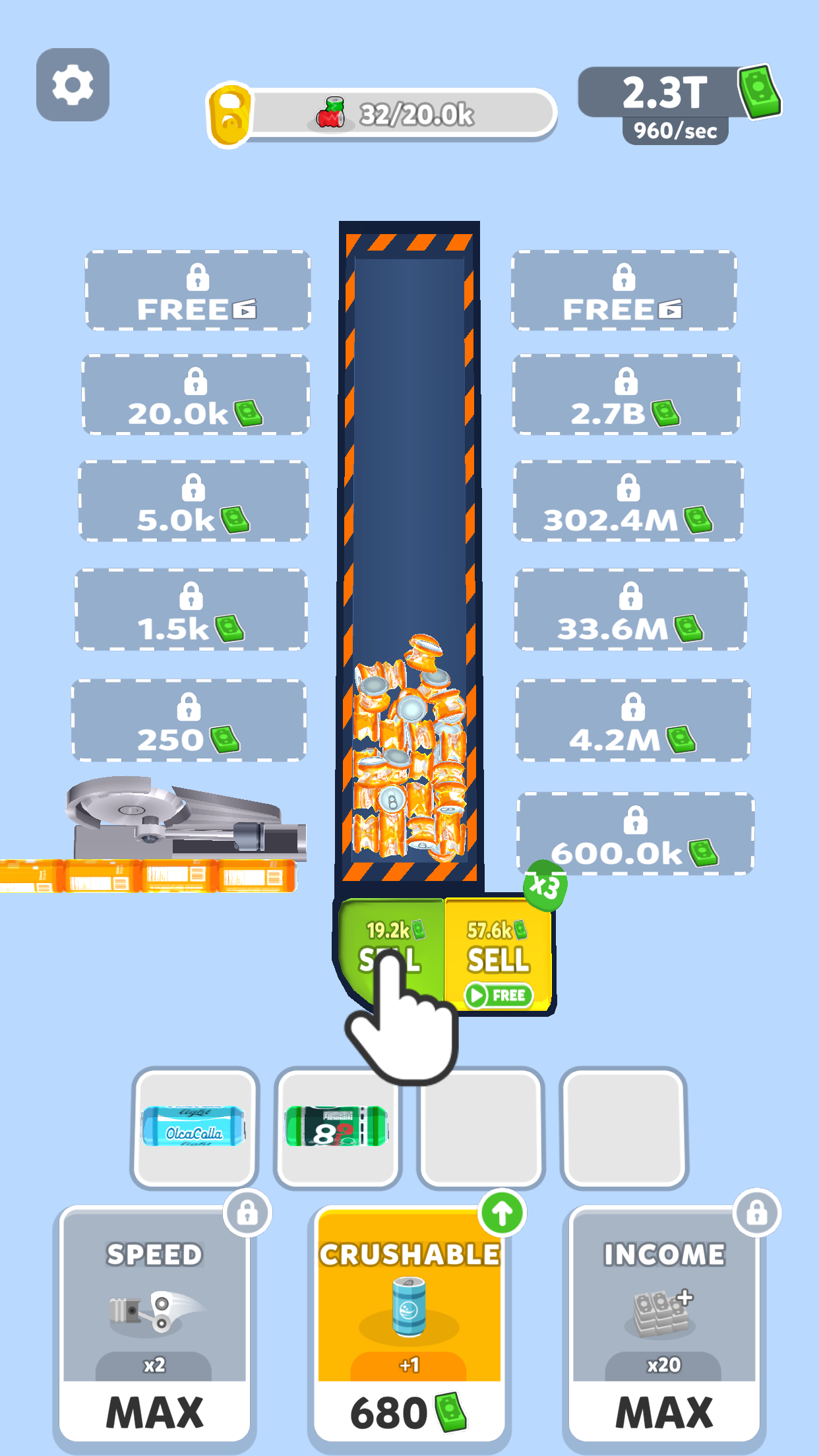 Metal Crusher Game Screenshot