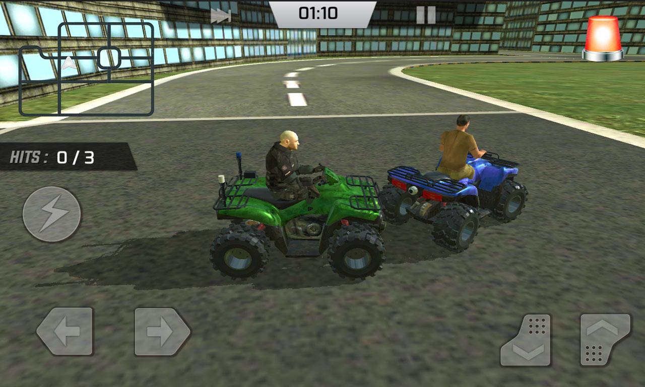 Screenshot of Police Quad 4x4 Simulator 3D