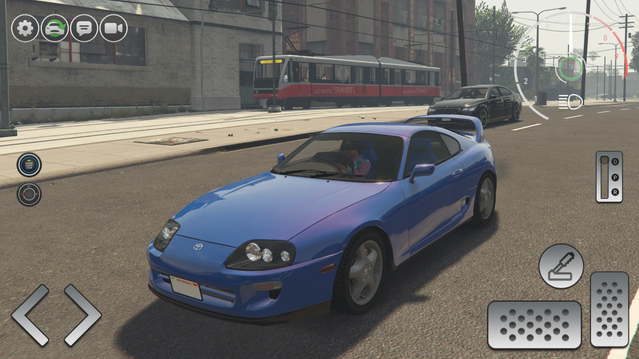 Supra Simulator Toyota Extreme Game Screenshot