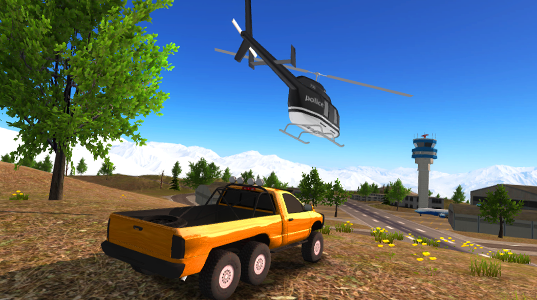 6x6 Offroad Truck Driving Simulator 遊戲截圖
