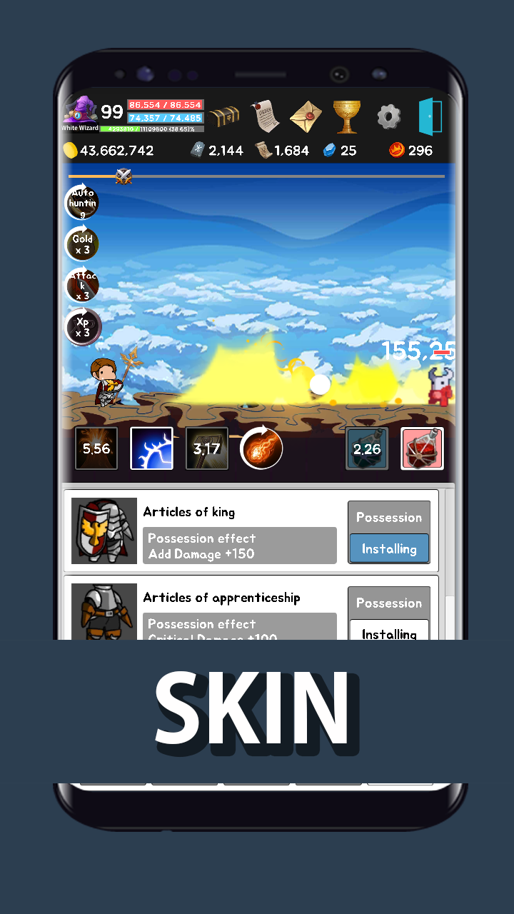 IDLE RPG Game Screenshot