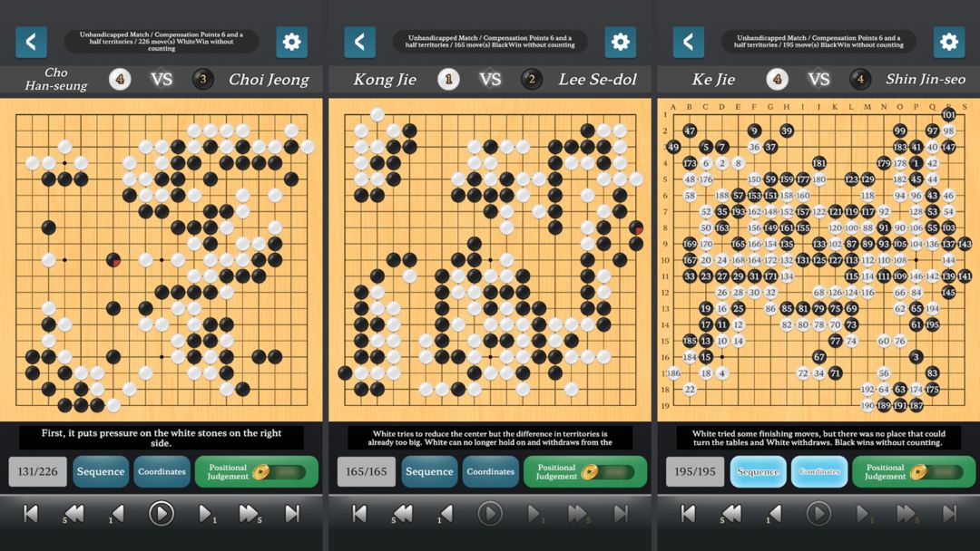 Go Baduk Weiqi Pro screenshot game