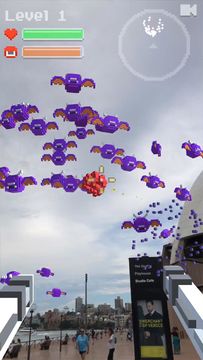 Ghosts 'n Guns AR Game Screenshot