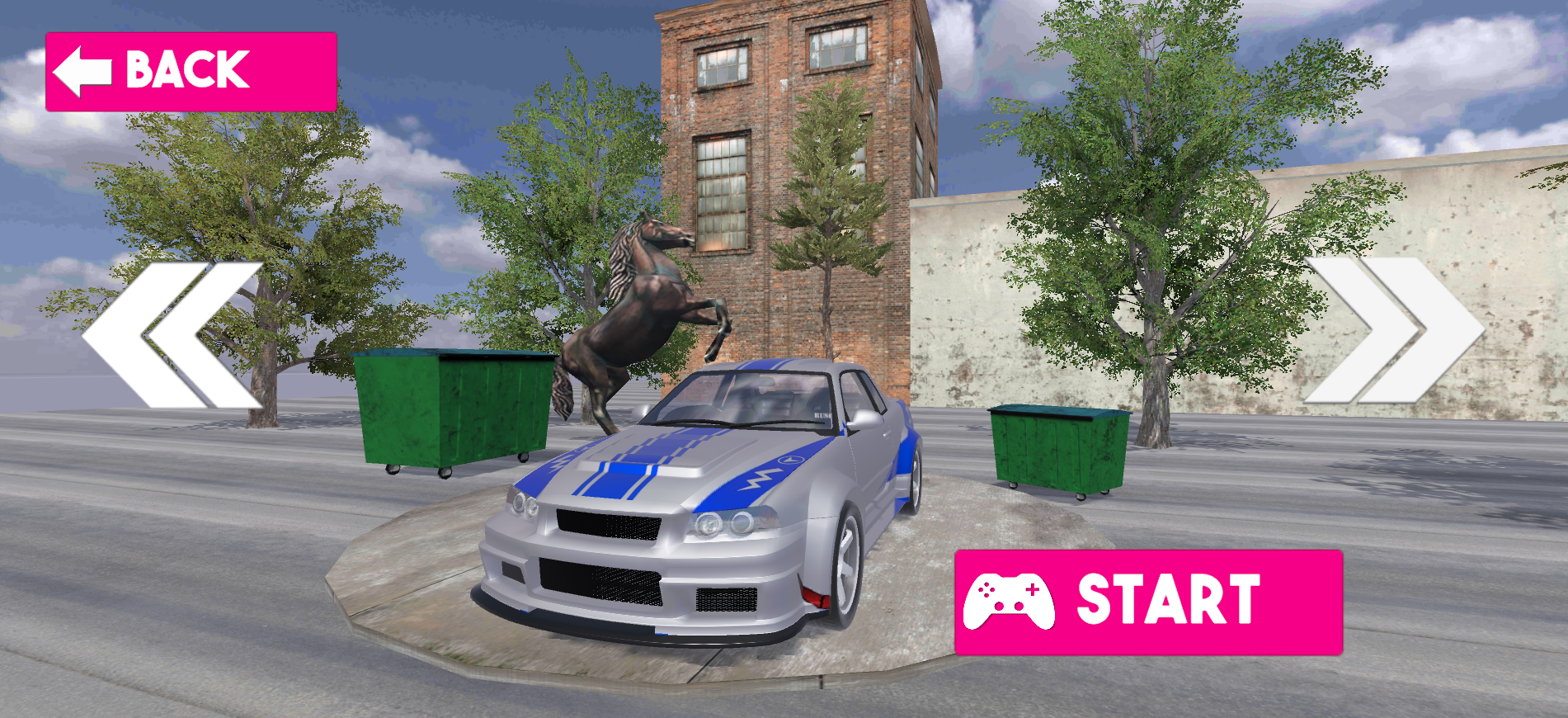 American Car Crash Simulator3D Game Screenshot